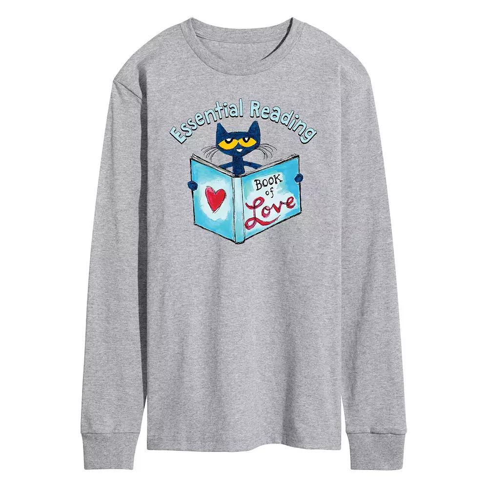 Men's Pete the Cat Book Long-Sleeve Tee,  Product Image