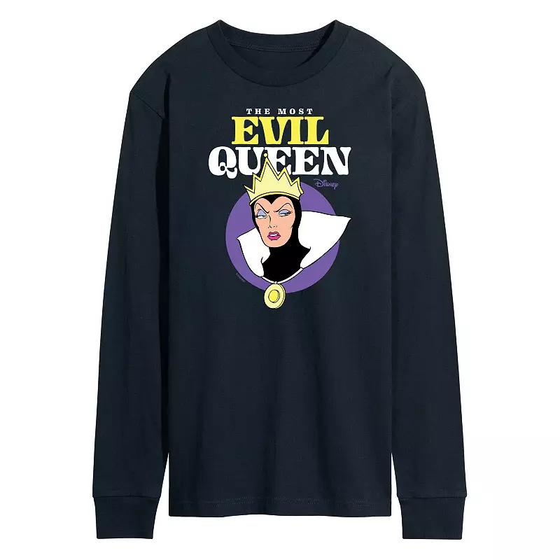 Disney Villains Snow White Evil Queen Men's Long Sleeve Graphic Tee,  Product Image