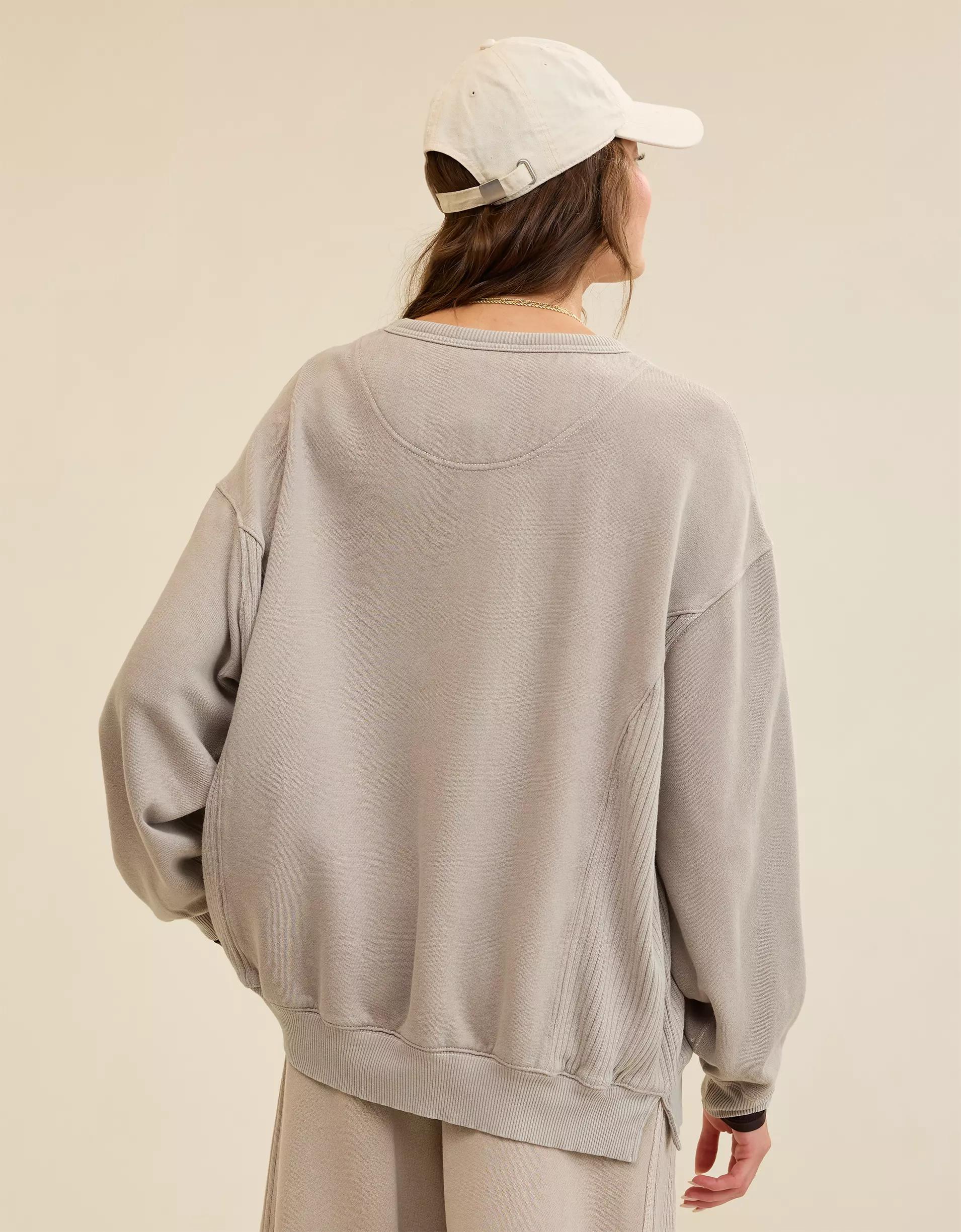 Aerie Très Chic Keyhole Sweatshirt Product Image