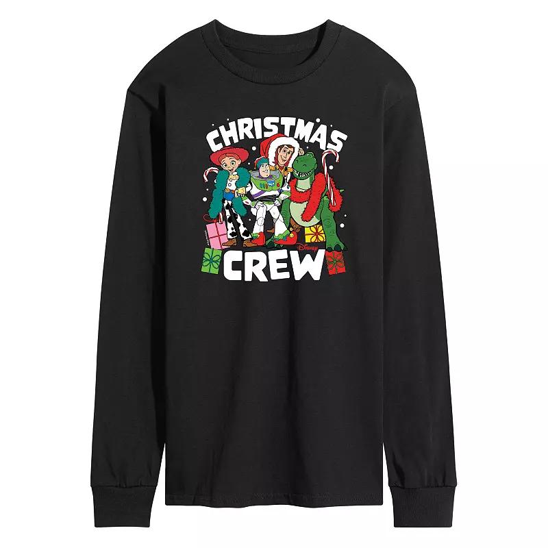 Disney / Pixar's Toy Story 4 Men's Christmas Crew Long Sleeve Graphic Tee,  Product Image