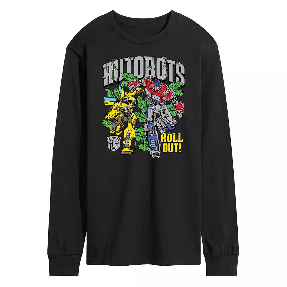 Men's Transformers Autobots Roll Out Long Sleeve Graphic Tee,  Product Image