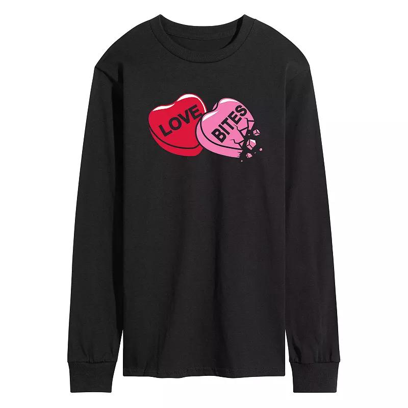 Men's Love Bites Candy Long Sleeve Tee,  Product Image