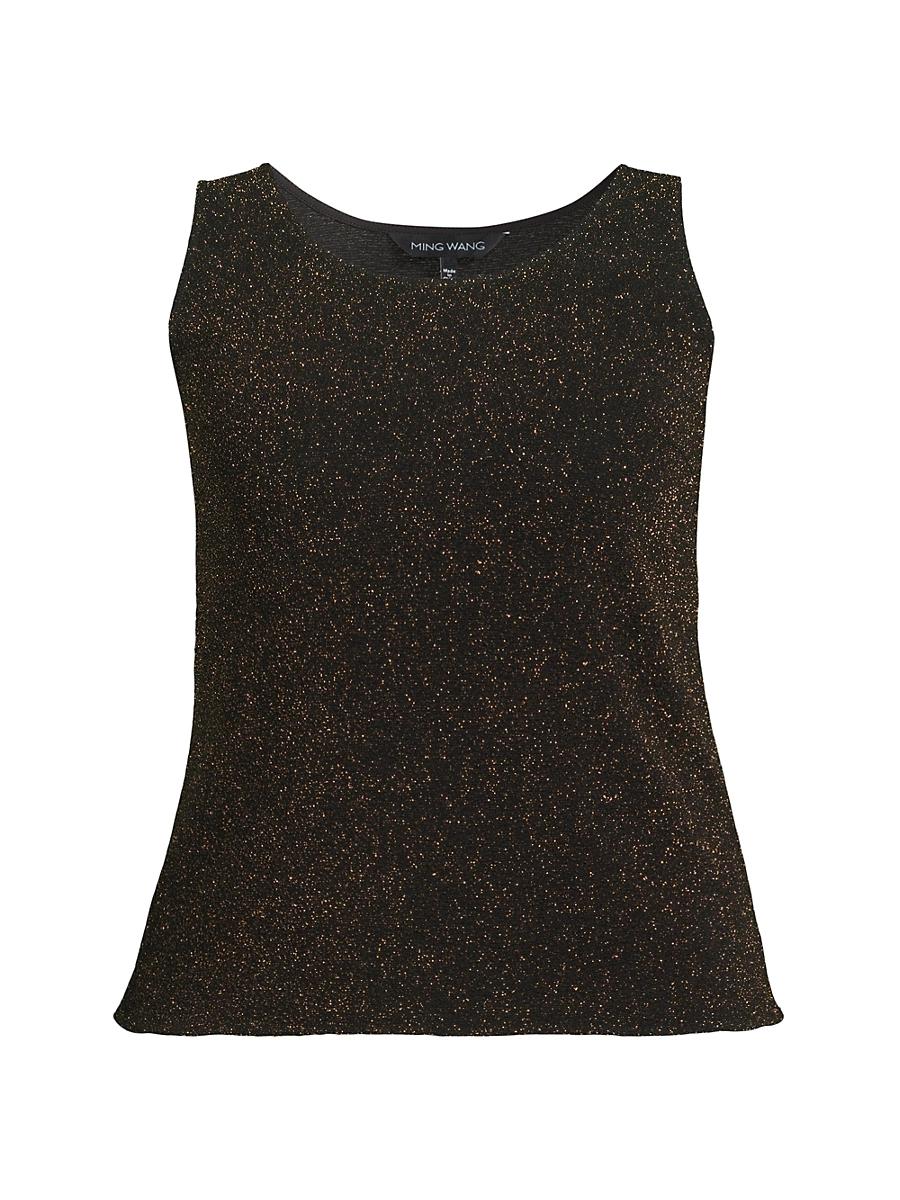Womens Shimmer Scoopneck Tank Product Image