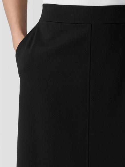 Eileen Fisher Washable Ponte Stretch Straight Skirt Product Image