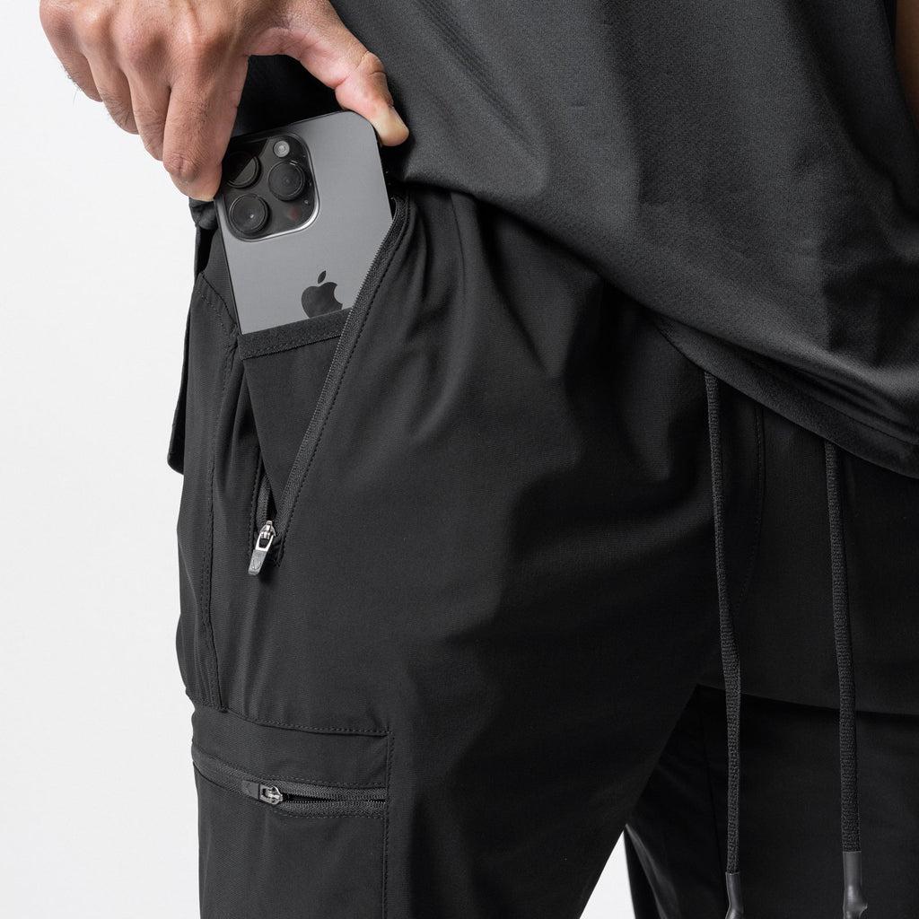 0827. Tetra-Lite® Inlay Pocket High Rib Jogger - Black Product Image