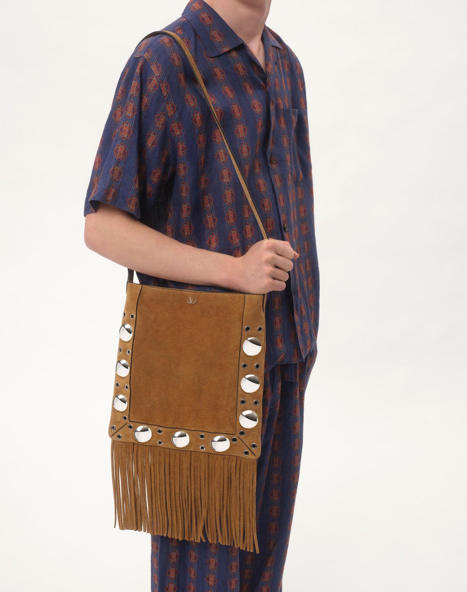 Linen Bowling Shirt With Voyage Imaginaire Print Product Image