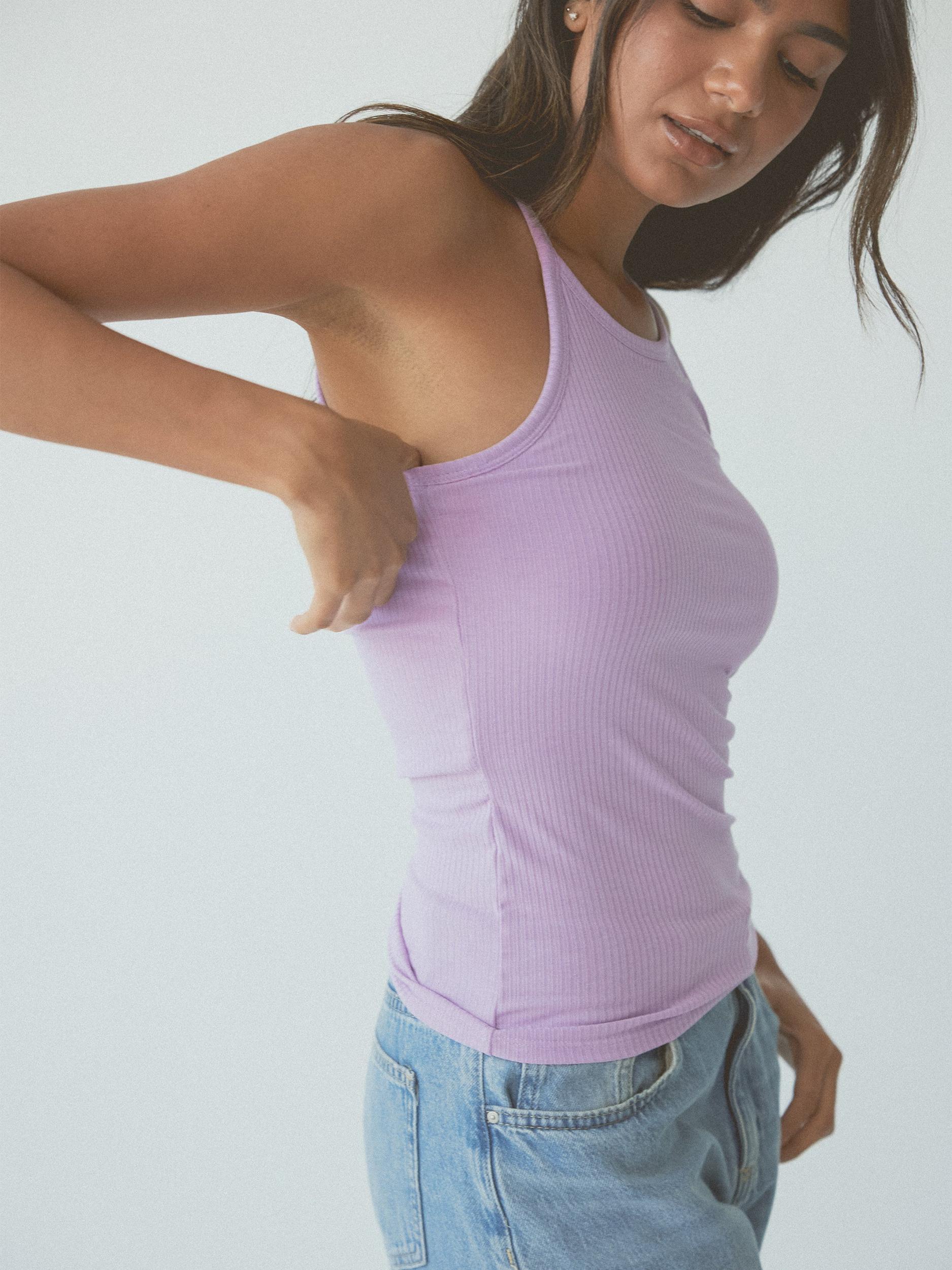 Ribbed High Neck Brami Product Image