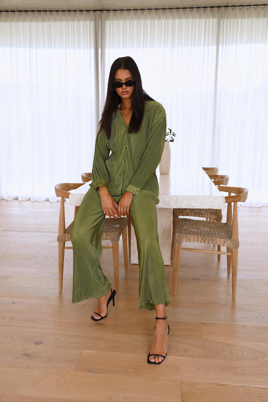 Your Amusement Pants Green Product Image