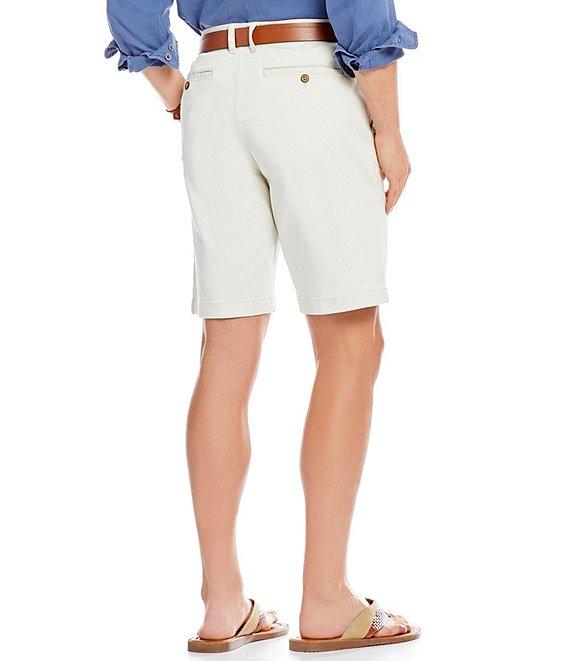 Tommy Bahama Flat Front Straight Fit Stretch Sateen 10#double; Inseam Boracay Shorts Product Image