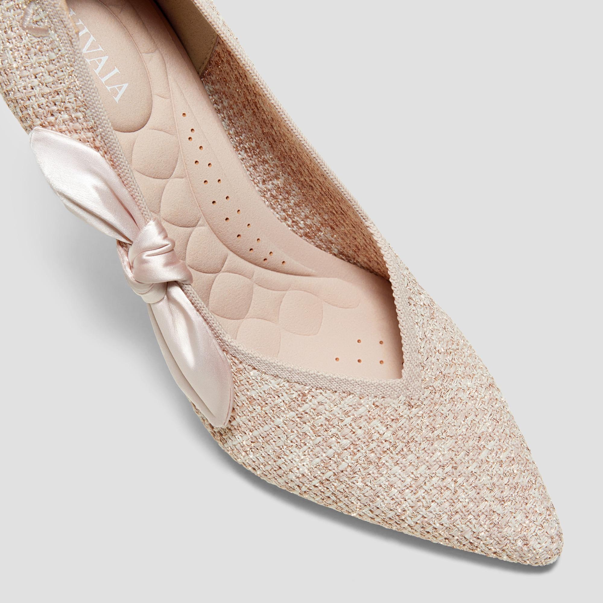 Pointed-Toe Bow Stilettos (Ashley) Product Image