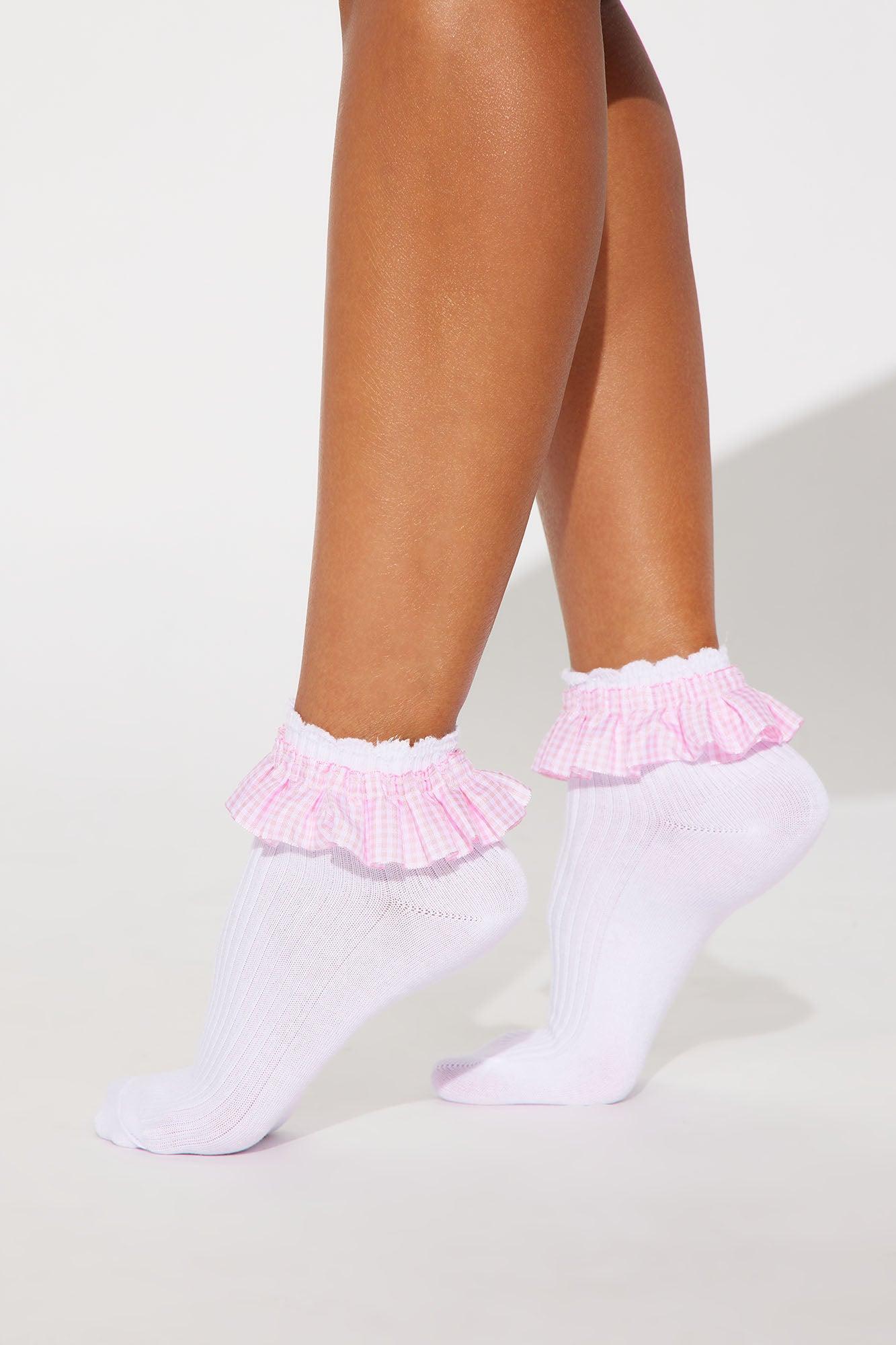 Sweetest Days 6 Pack Socks - White/combo Product Image