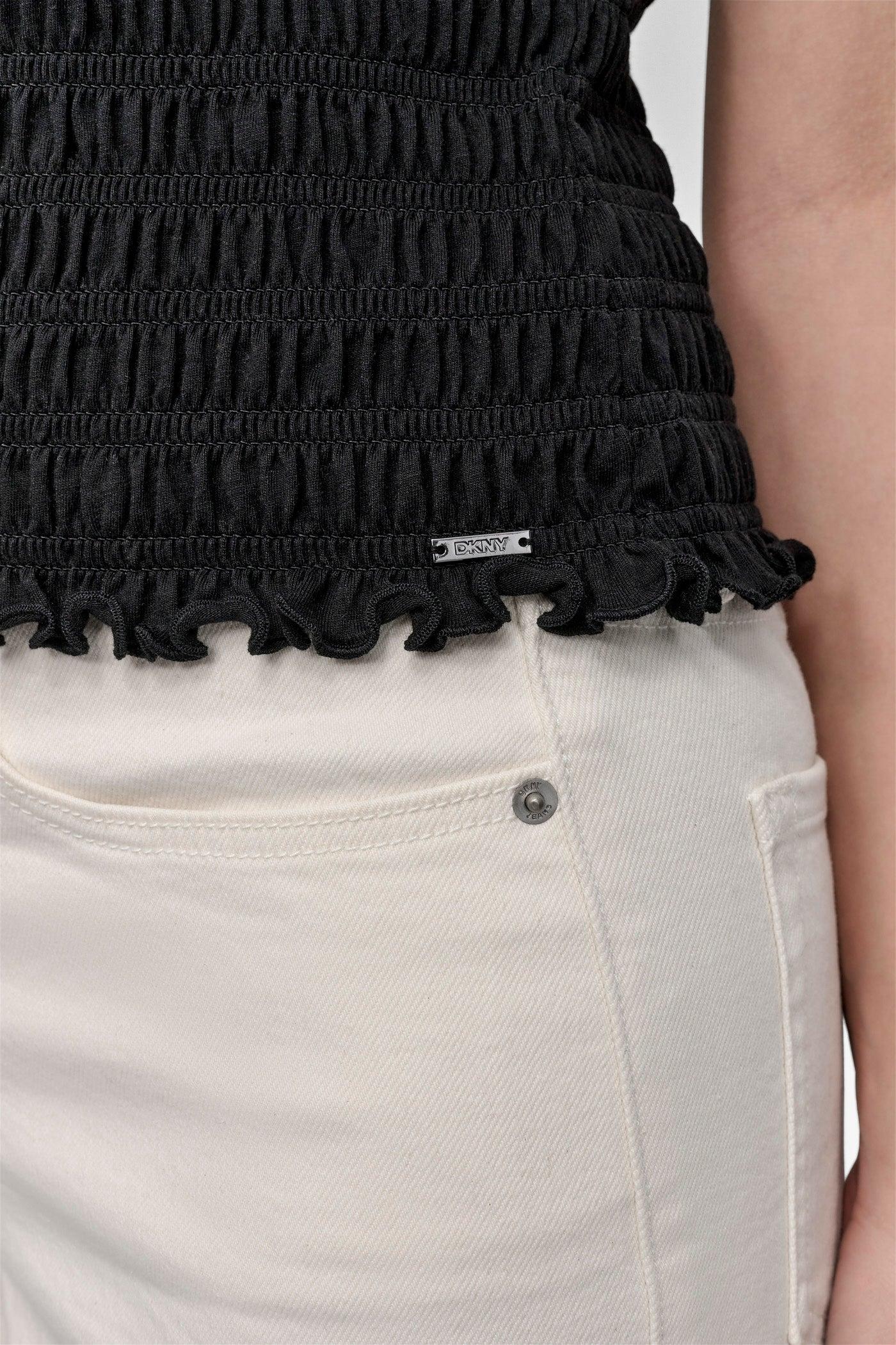 SMOCKED TEE Product Image