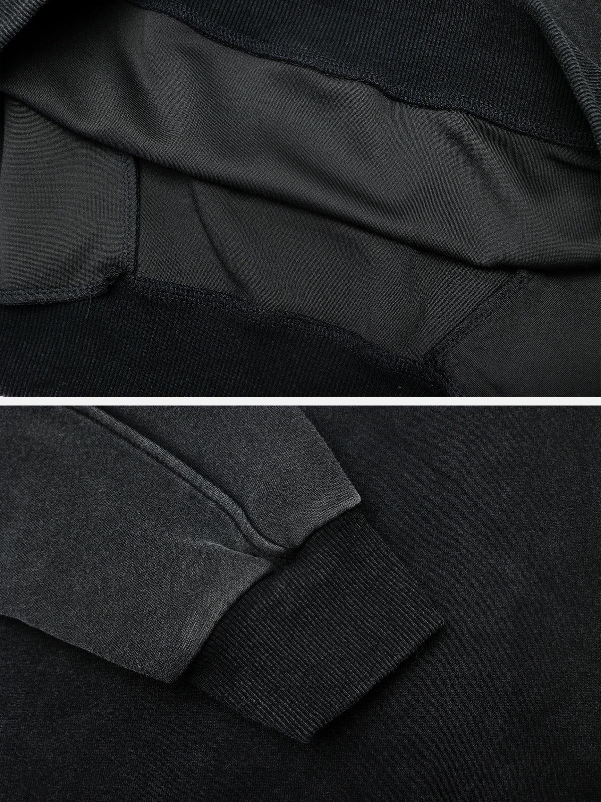 Aelfric Eden Ace of Spades Washed Pullover Hoodie Product Image