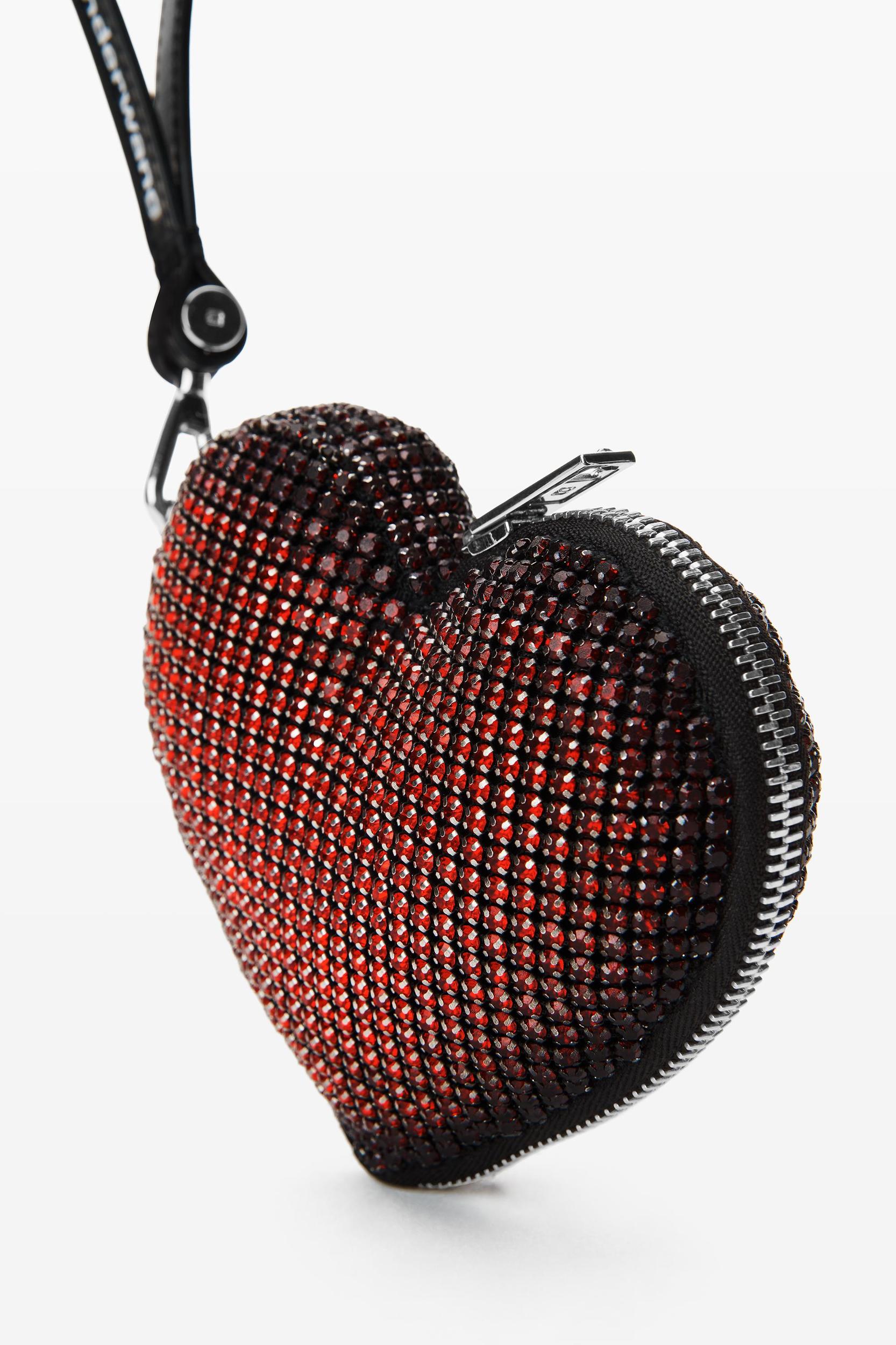 Crystal Mesh Heart Wristlet Product Image