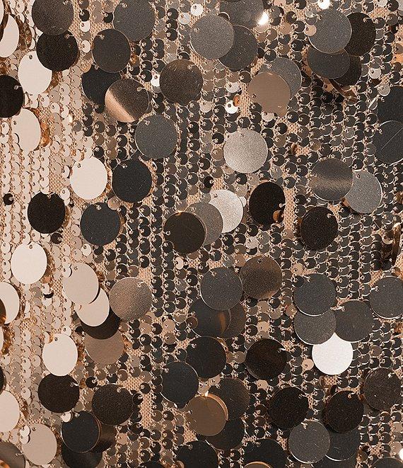 GB Mixed Sequin Mini Dress Product Image