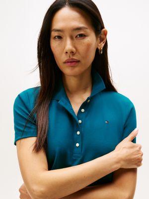 Classic Fit Stretch Cotton Polo Dress Product Image
