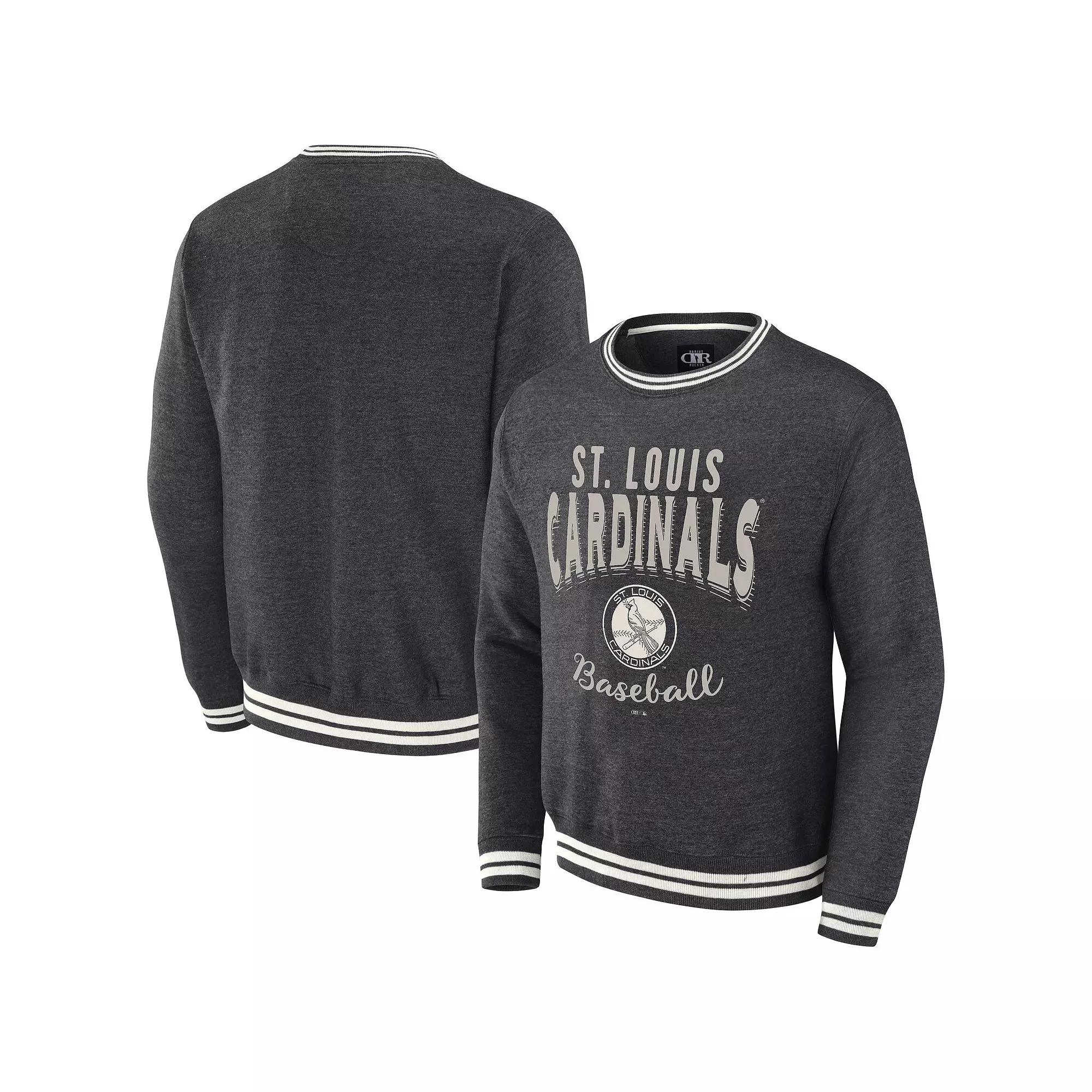 Men's Darius Rucker Collection by Fanatics Heather Charcoal Chicago White Sox Vintage Pullover Sweatshirt,  Product Image