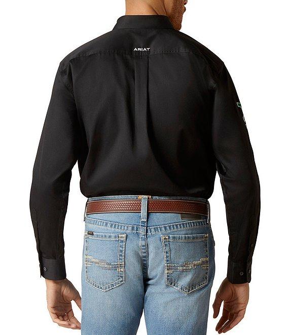Ariat Classic Fit Long Sleeve Team Logo Twill Shirt Product Image