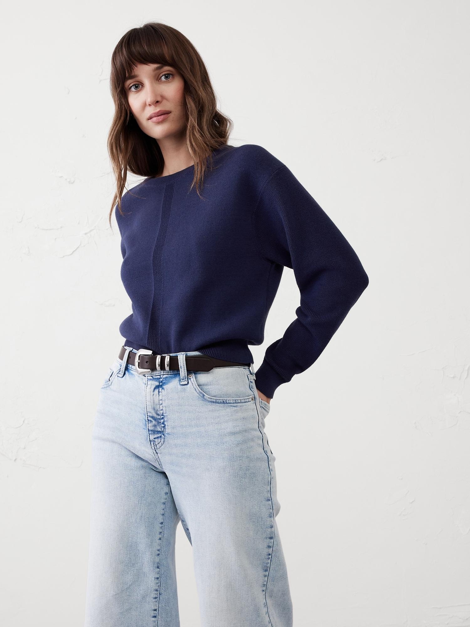 Ribbed Pullover Sweater Product Image