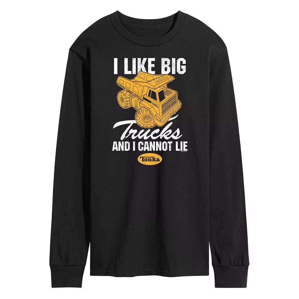 Men's Tonka I Like Big Trucks Long Sleeve Graphic Tee,  Product Image