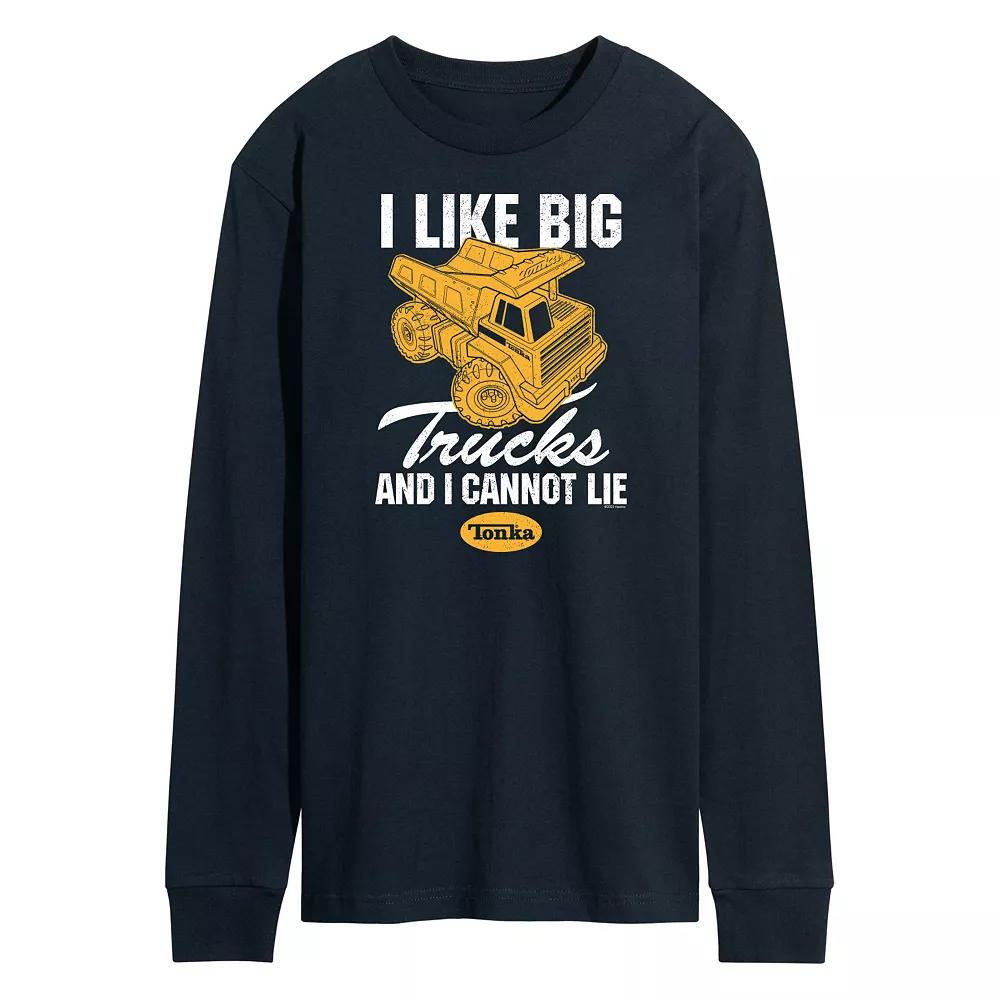 Men's Tonka I Like Big Trucks Long Sleeve Graphic Tee,  Product Image