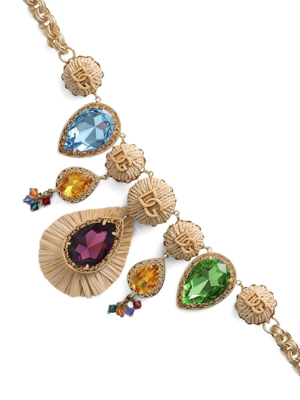 gem-embellished necklace Product Image