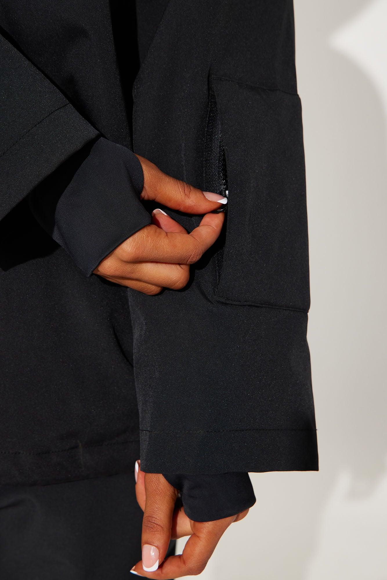 Snow Much Fun Snowboard Jacket - Black Female Product Image