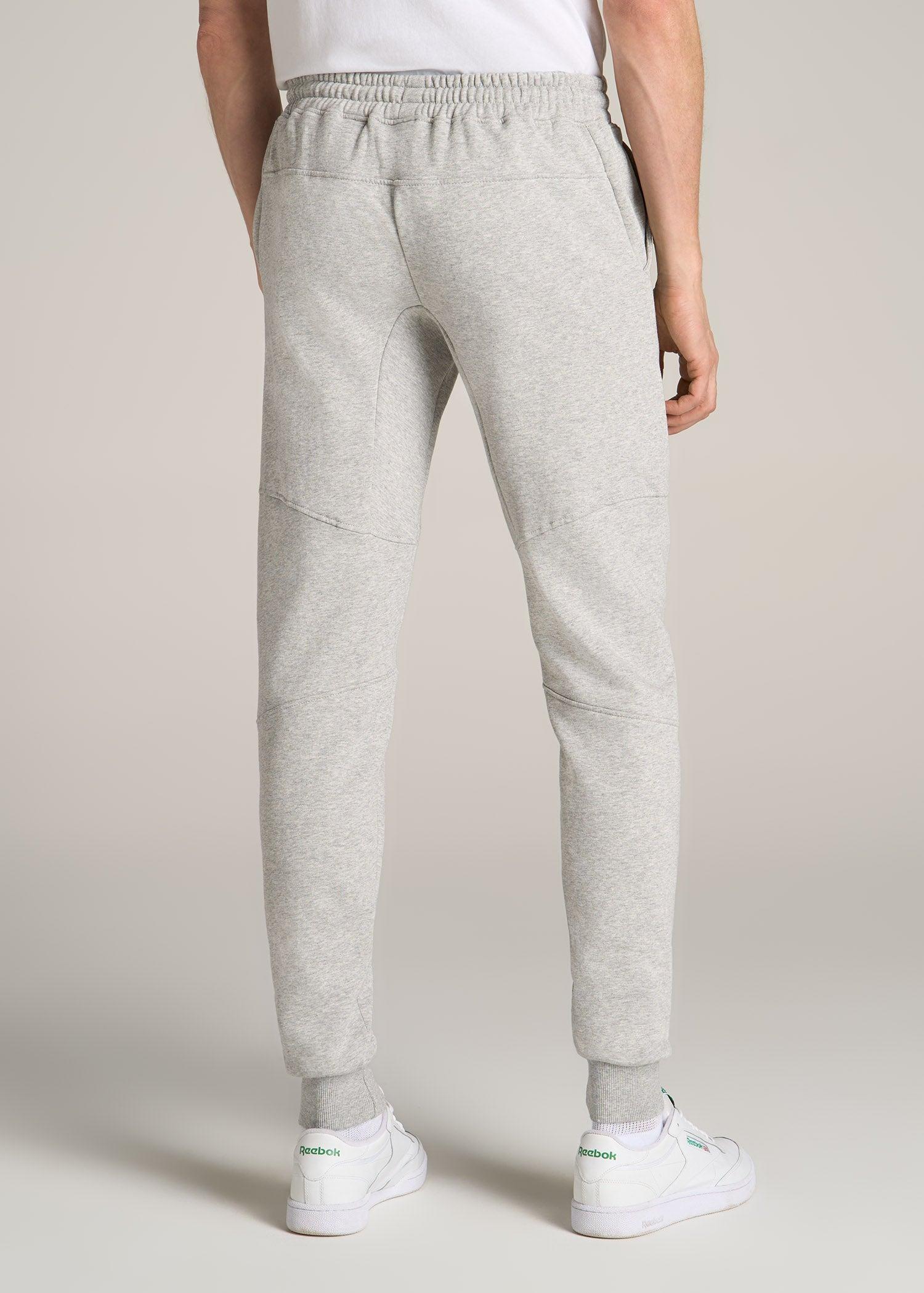Wearever Fleece Joggers for Tall Men in Grey Mix Product Image