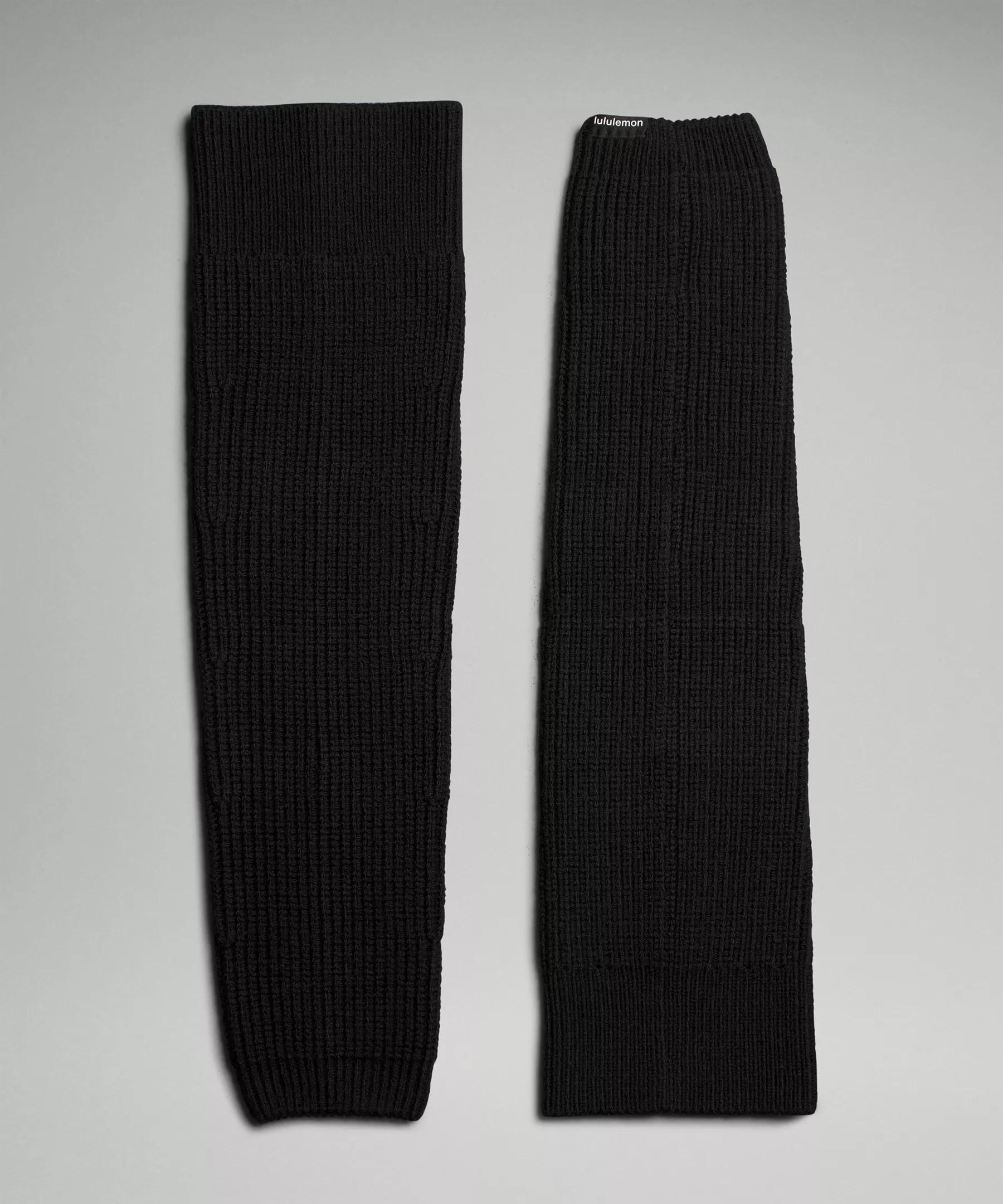 Women's Ribbed Knit Merino Wool-Blend Leg Warmer Product Image