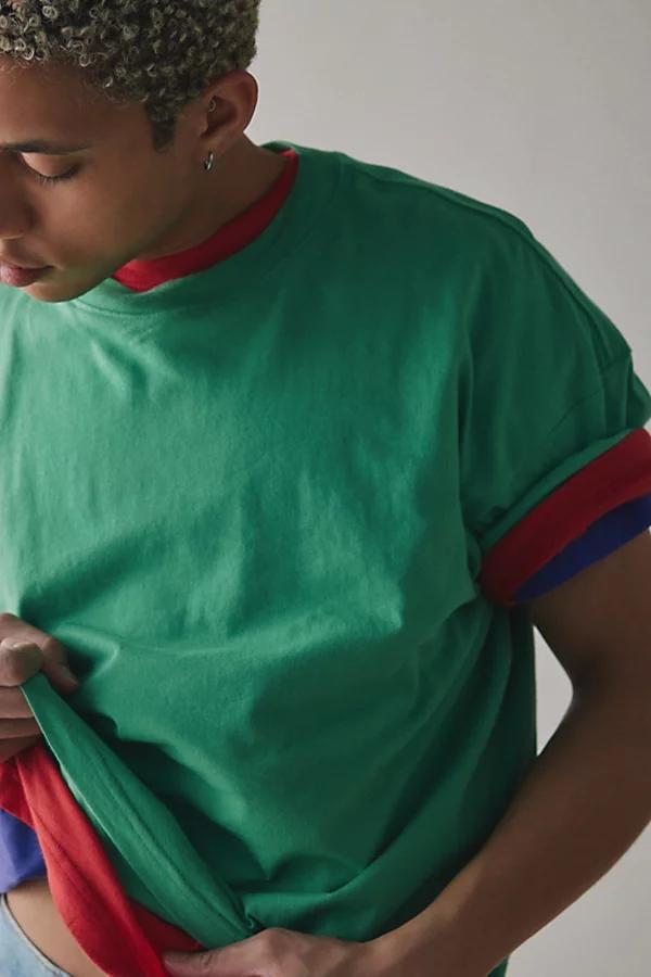 Urban Outfitters UO Uniform Oversized Boxy Cotton Tee Mens at Urban Outfitters Product Image