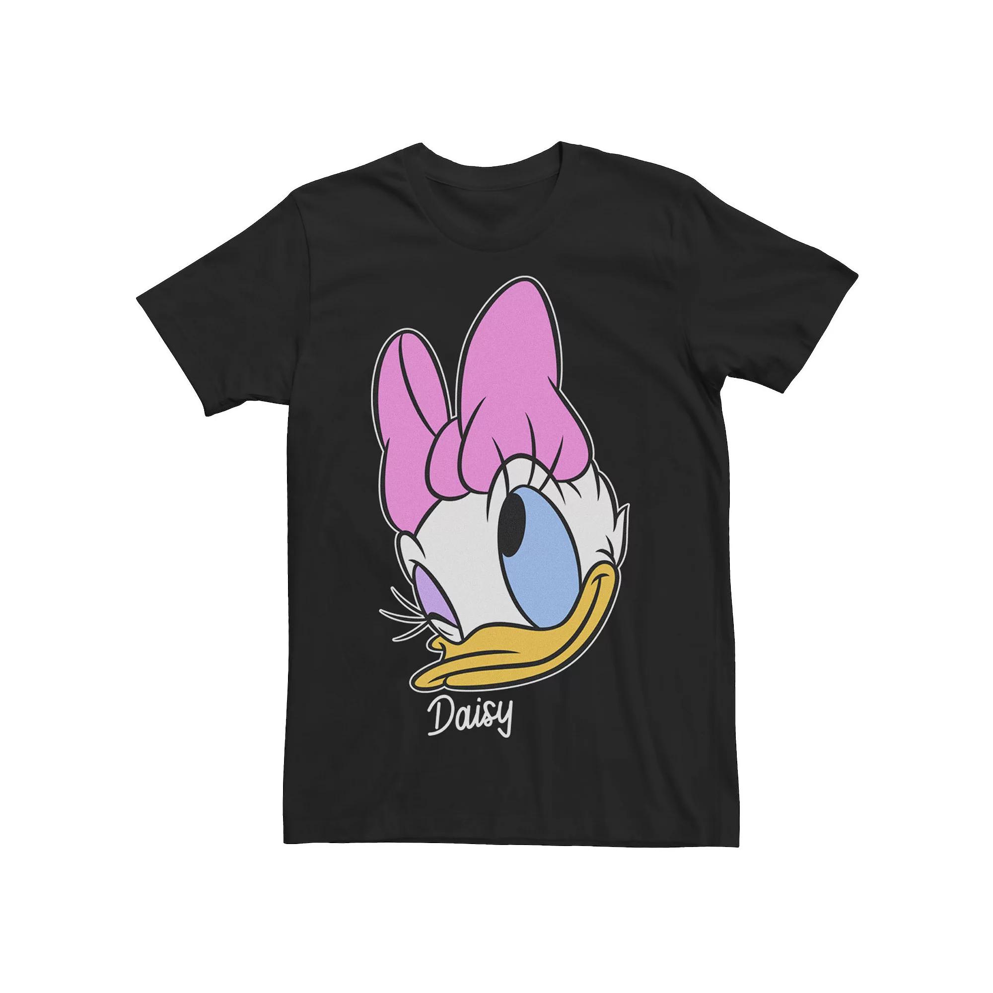 Disney's Daisy Duck Men's Winking Face Portrait Tee,  Product Image