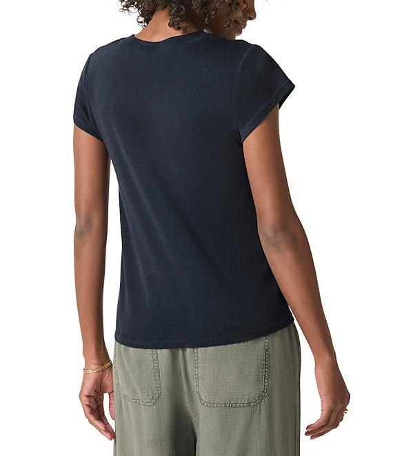 Splendid Faye Crew Neck Short Sleeve Tee Product Image
