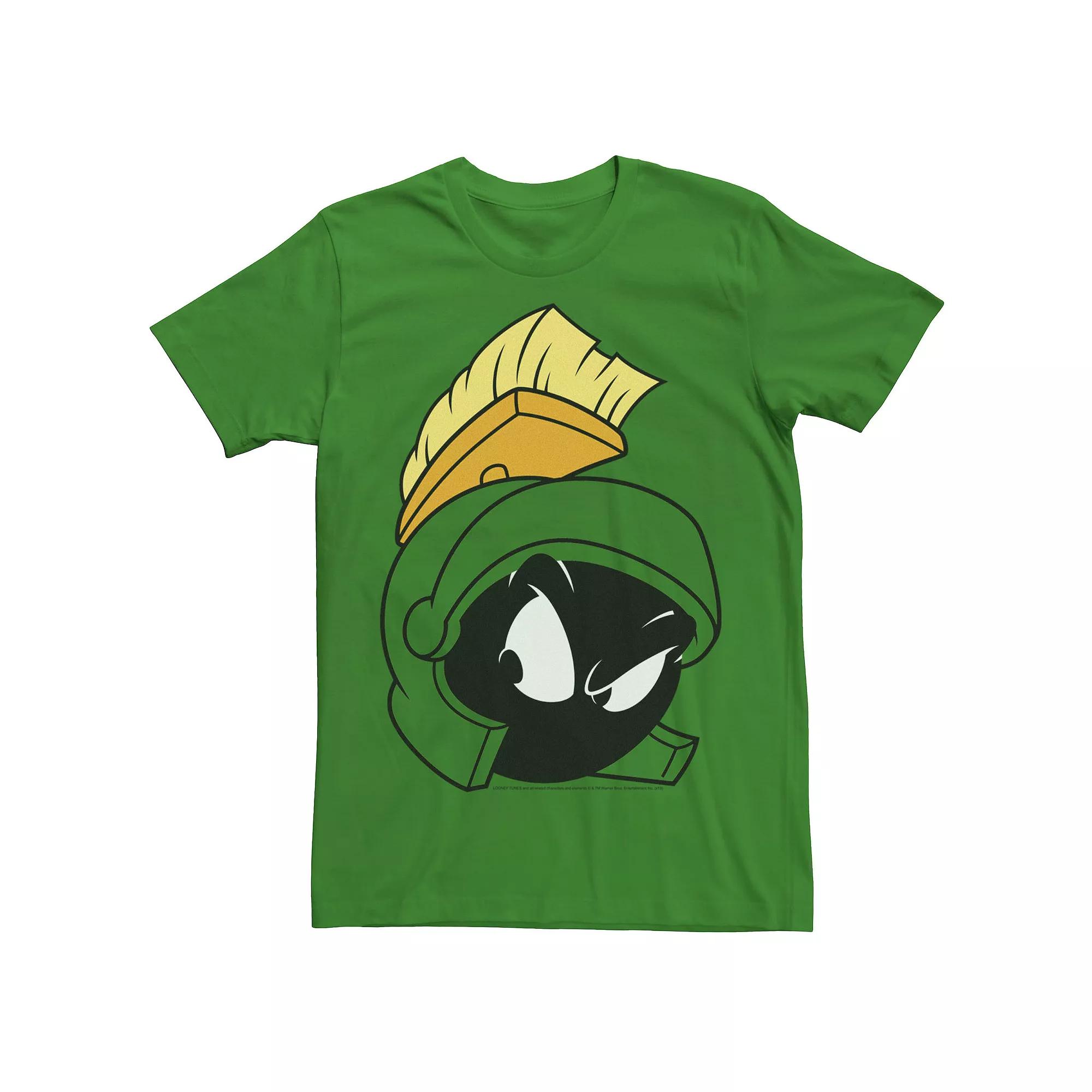 Men's Looney Tunes Marvin The Martian Attitude Head Shot Graphic Tee,  Product Image
