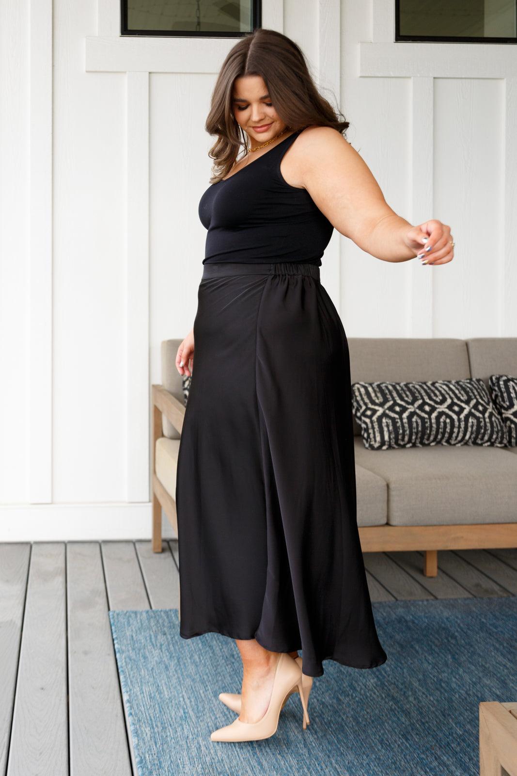 Timeless Tale Maxi Skirt in Black (Online Exclusive) Product Image