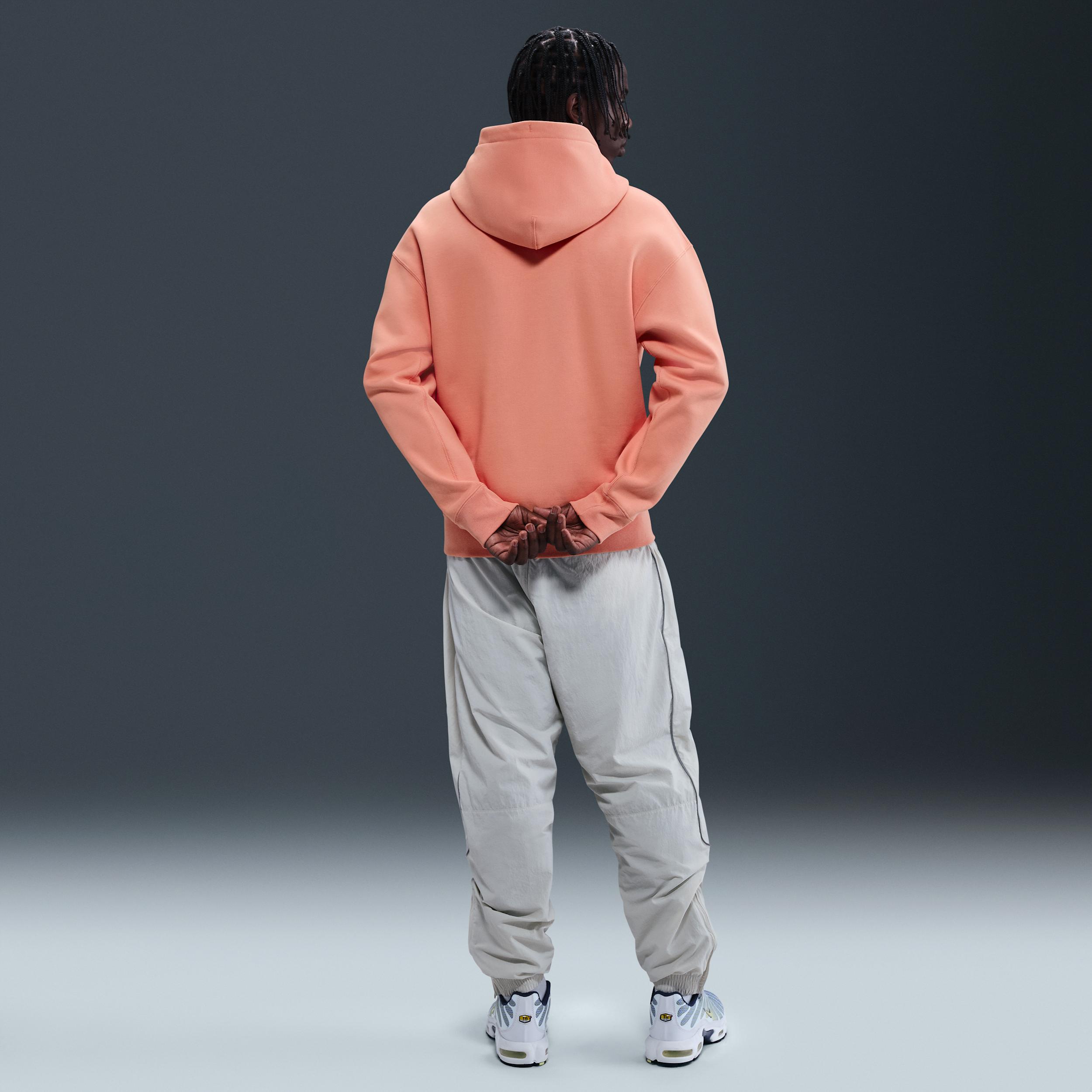 Nike Mens Solo Swoosh Fleece Pullover Hoodie | DX1355-844 Product Image