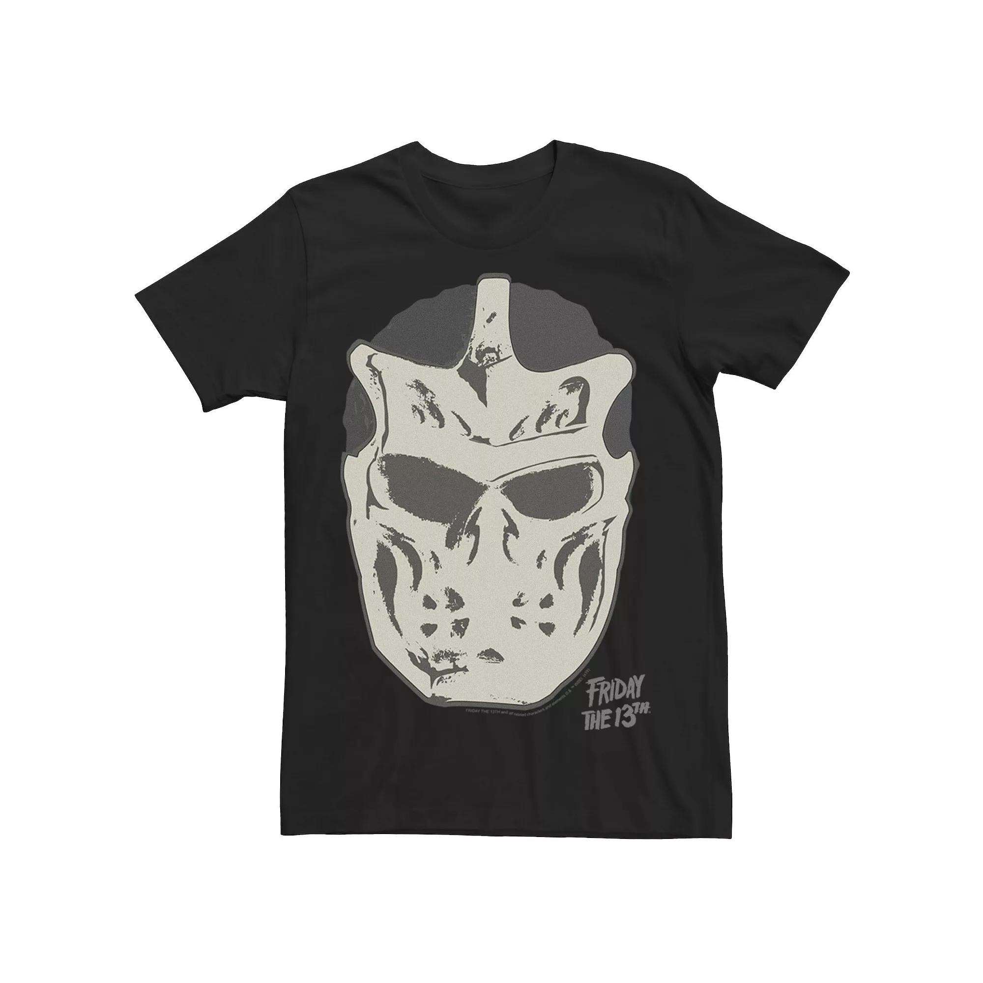 Men's Friday The 13th Jason X  Logo Tee, Size: Medium, Black Product Image