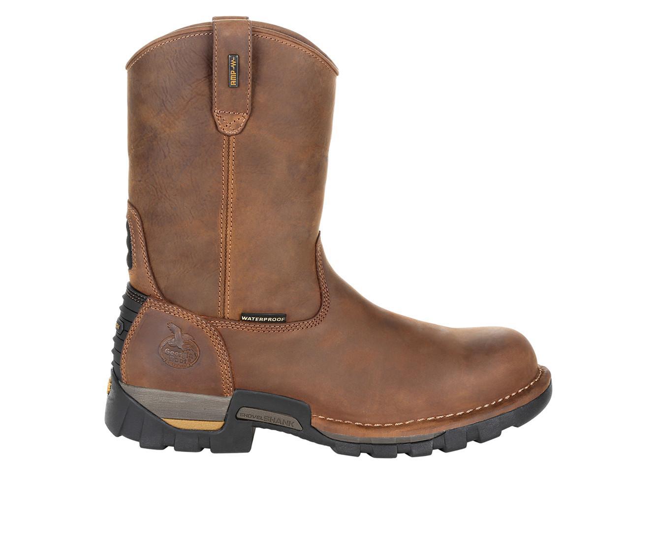 Men's Georgia Boot Eagle One Waterproof Pull On Work Boots Product Image