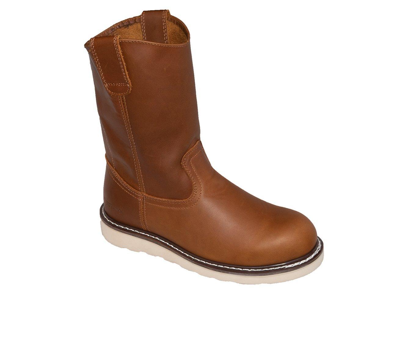 Men's AdTec 8" Side Zip Compost Toe Wellington Work Boots Product Image