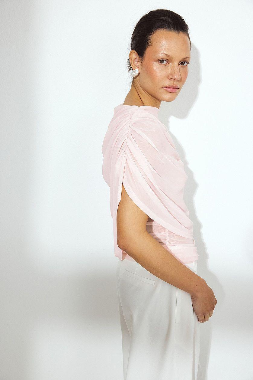 Draped Cape Top Product Image