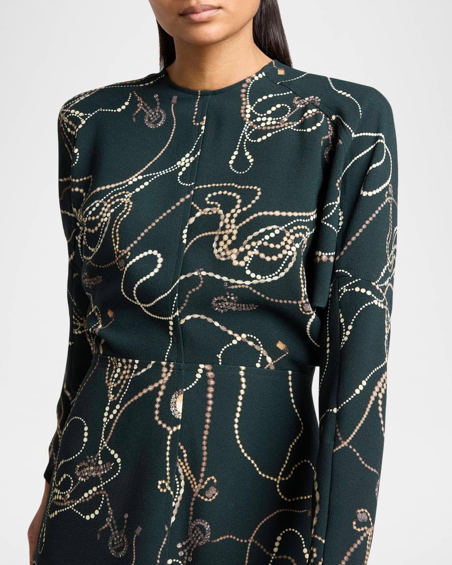 Long Dolman-Sleeve Midi Dress Product Image