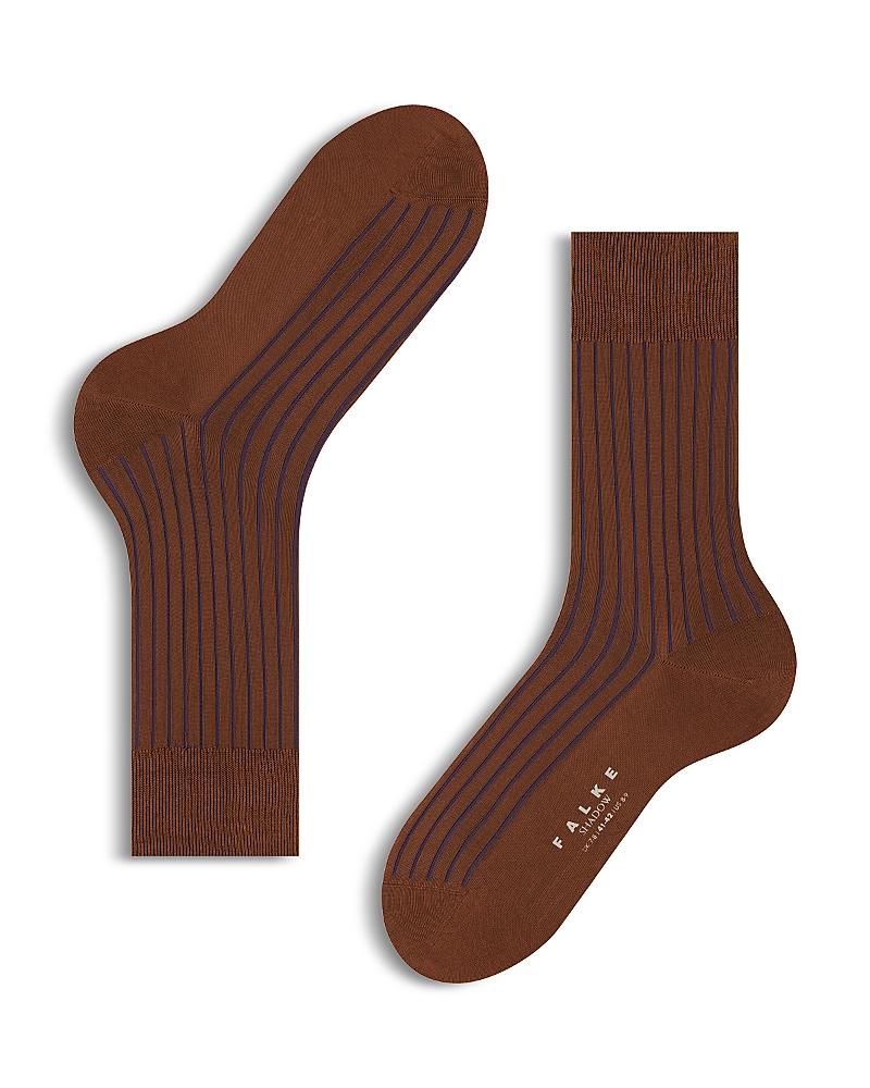 Falke Shadow Mercerized Cotton & Nylon Dress Socks Product Image