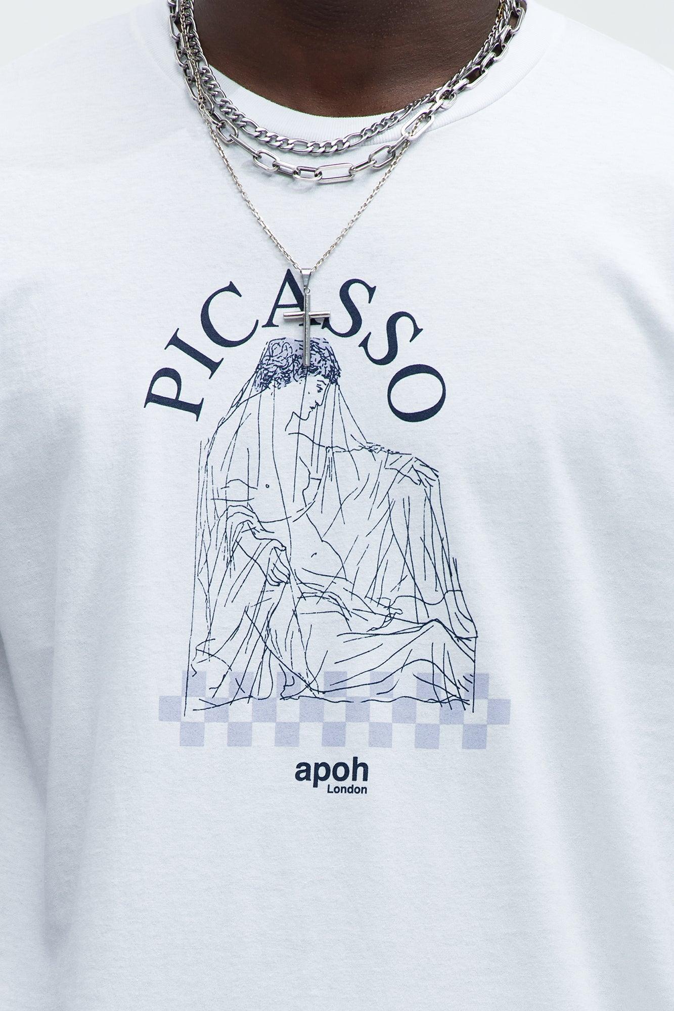 Picasso 1905 Short Sleeve Tee - White Product Image