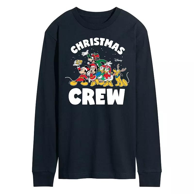 Disney's Men's Christmas Crew Long-sleeved Tee,  Product Image