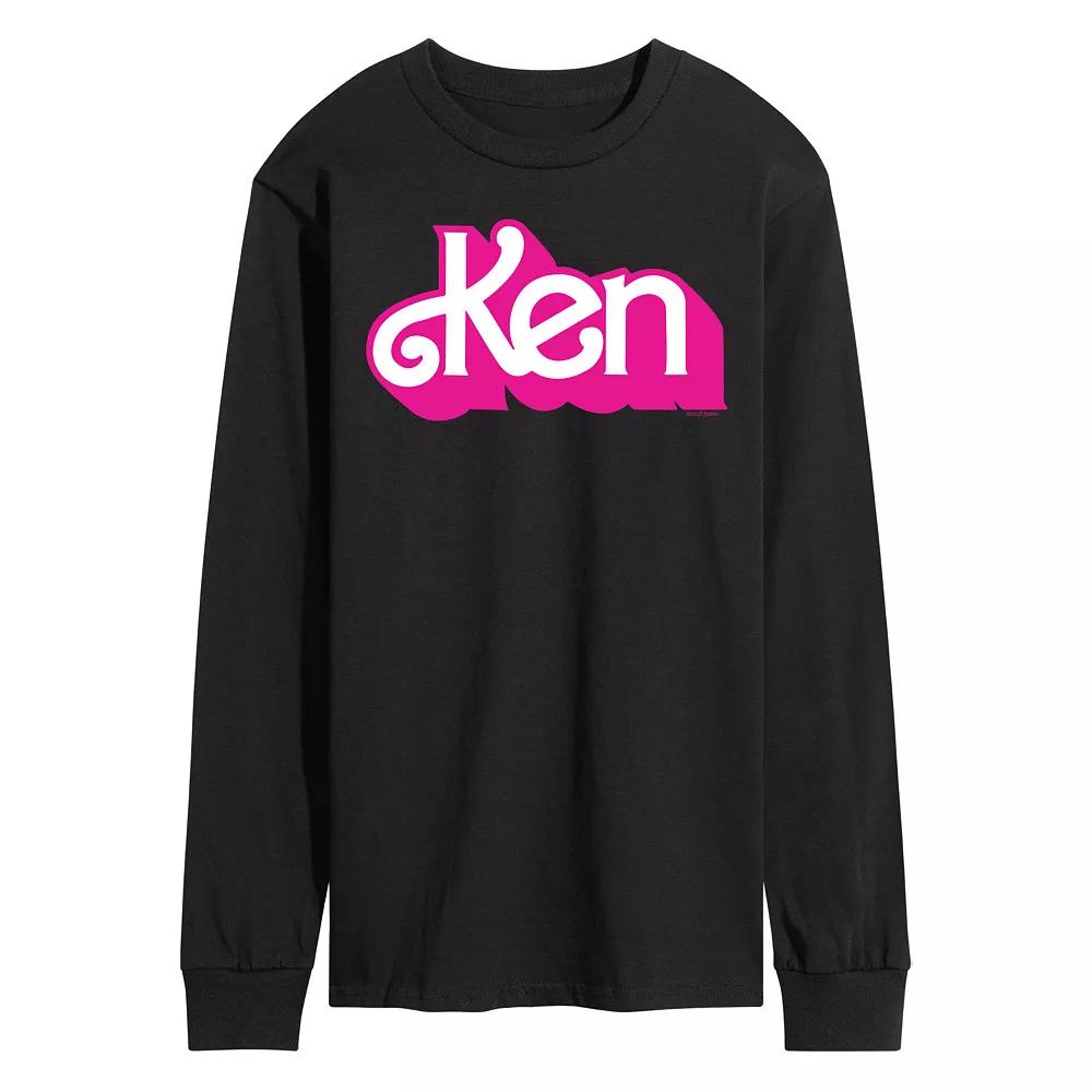 Men's Barbie Ken Logo Long Sleeve,  Product Image