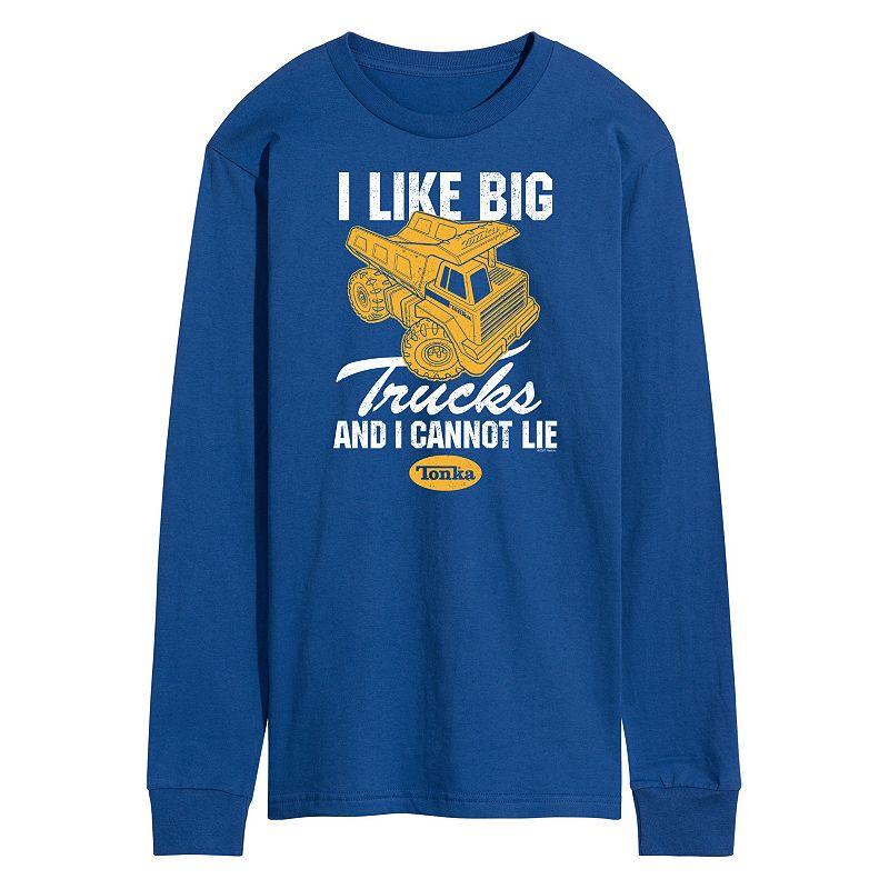 Men's Tonka I Like Big Trucks Long Sleeve Graphic Tee,  Product Image
