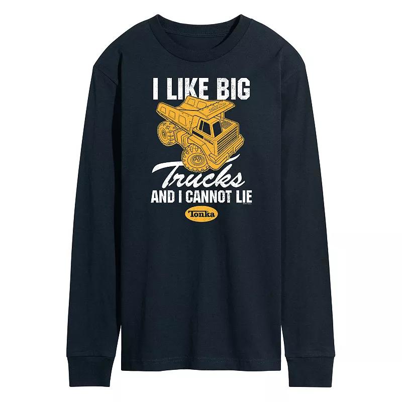 Men's Tonka I Like Big Trucks Long Sleeve Graphic Tee,  Product Image