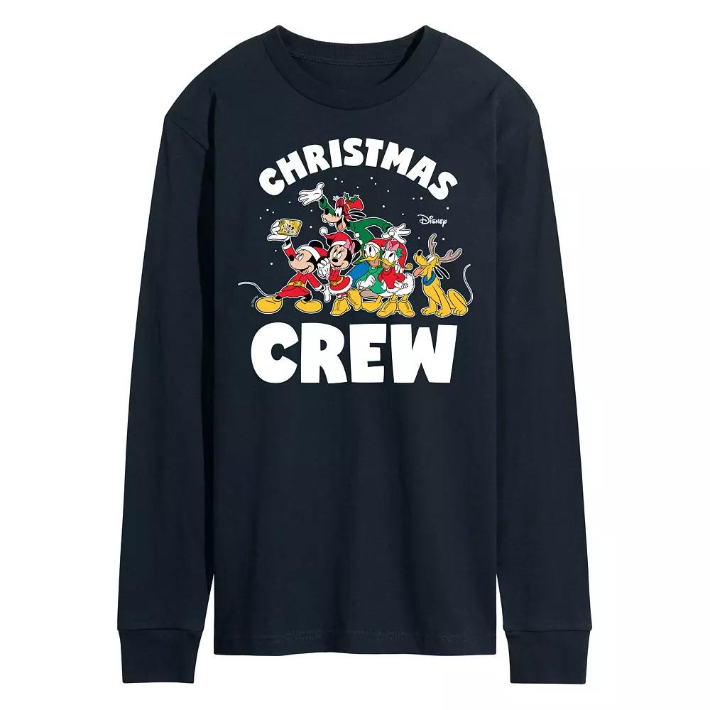 Disney's Men's Christmas Crew Long-sleeved Tee,  Product Image