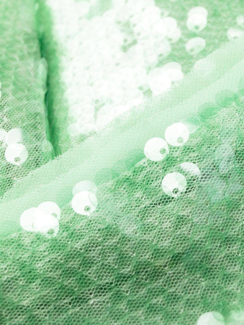 sequin-embellished V-neck midi dress Product Image