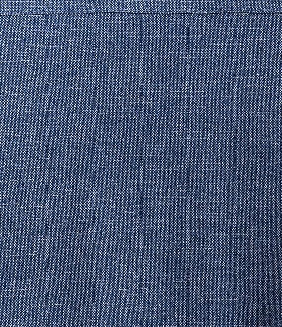 Hart Schaffner Marx State Street Essentials Albini 4FLEX Long Sleeve Solid Coat Front Shirt Product Image