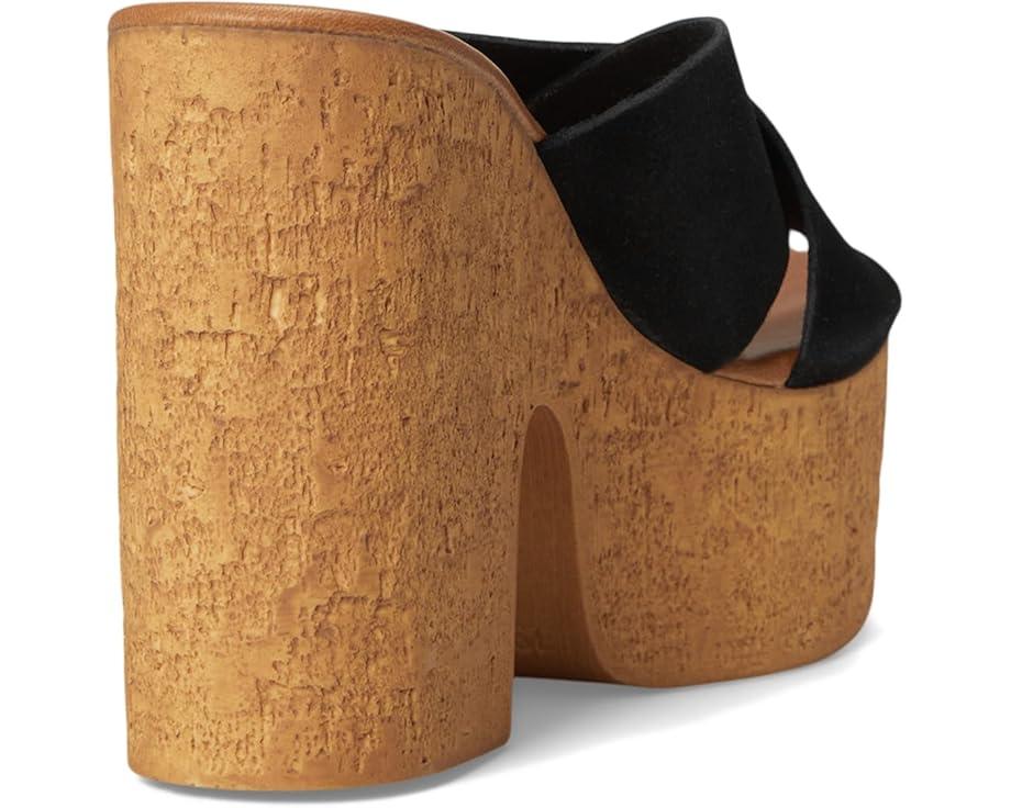 Vickta Woven Band Cork Wedge Sandals Product Image